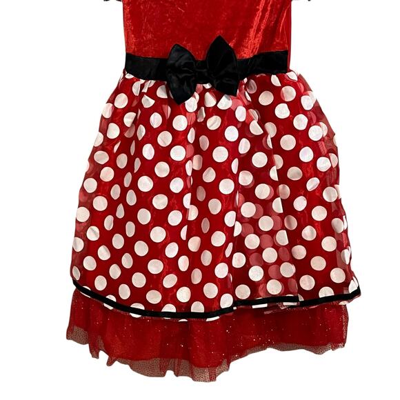 Disney Minnie Mouse Dress Costume Dress Up Halloween - Picture 3 of 8